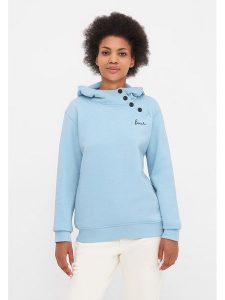Bench Bluza w kolorze błękitnym rozmiar: 44. Niebieskie bluzy Bench, bez wzorów, z kapturem. Za 118,56 zł.
