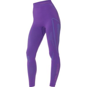 Termoaktywne damskie legginsy narciarskie Thermo. Czerwone legginsy Brubeck, bez wzorów, z dzianiny. Za 149,99 zł.