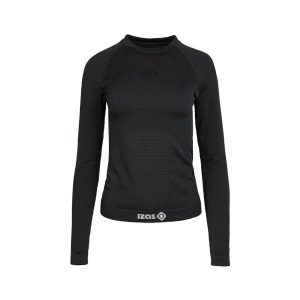 Koszulka termiczna damska SIOUX W Thermal-Dry, oddychająca i bez szwów bocznych. Czarne koszule nocne Izas, bez wzorów, bez ramiączek. Za 204,30 zł.