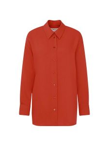 Seidensticker Koszula w kolorze czerwonobrązowym rozmiar: 44. Czerwone koszule Seidensticker, bez wzorów, bez kołnierzyka, bez ramiączek. Za 196,70 zł.