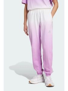 Adidas Spodnie dresowe "All SZN Mid-Rise Dip-Dye" w kolorze jasnoróżowym rozmiar: M. Różowe spodnie dresowe ADIDAS, m, bez wzorów, z dresówki. Za 159,95 zł.