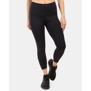 Damskie legginsy fitness Kilpi RIVIAN-W z funkcją OPTI-DRY. Czarne legginsy Kilpi, bez wzorów. Za 153,53 zł.