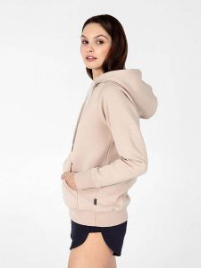 Basiclo Bluza w kolorze beżowym rozmiar: M. Brązowe bluzy Basiclo, m, bez wzorów, z kapturem. Za 101,70 zł.