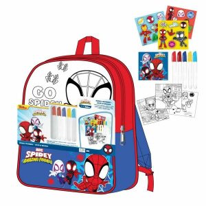Plecak szkolny Spidey Czerwony. Czerwone plecaki SPIDEY AND HIS AMAZING FRIENDS. Za 140,50 zł.