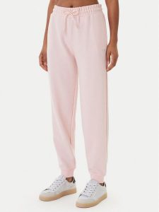 Guess Spodnie dresowe V6GB11 K3095 Różowy Regular Fit. Czerwone spodnie dresowe Guess, m, z aplikacjami, z bawełny. Za 294,99 zł.