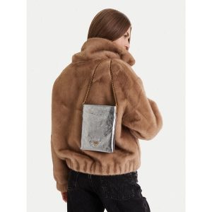 Torebka PINKO. Szare torebki klasyczne Pinko, bez wzorów, bez dodatków. Za 674,99 zł.