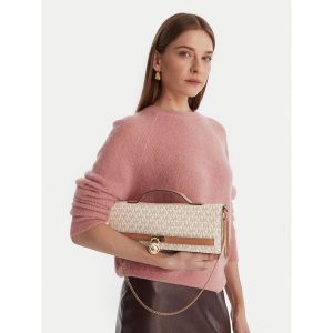 Torebka MICHAEL Michael Kors. Białe torebki klasyczne MICHAEL Michael Kors, bez wzorów, bez dodatków. Za 604,99 zł.