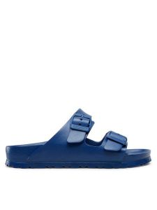 Birkenstock Klapki Arizona Eva 1019142 Granatowy. Niebieskie klapki Birkenstock, bez wzorów, z syntetyku, bez obcasa. Za 189,99 zł.