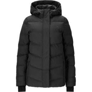 Damska kurtka narciarska Whistler Cheno. Czarne kurtki WHISTLER, na zimę, bez wzorów, bez kaptura. W wyprzedaży za 441,99 zł.