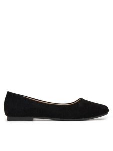 JENNY Baleriny WSS21520-01 Czarny. Czarne balerinki Jenny, bez wzorów, z materiału, bez obcasa, bez zapięcia. Za 59,99 zł.