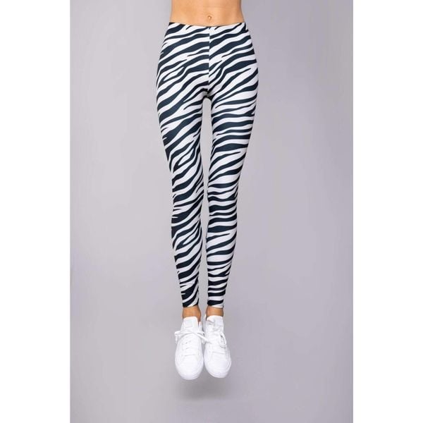 Legginsy sportowe damskie DEEP TRIP Zebra. Czarne legginsy DEEP TRIP, bez wzorów. Za 179,00 zł.