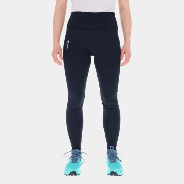 Legginsy damskie do biegania Inov-8 Active Tights. Czarne legginsy Inov-8, bez wzorów, z materiału. Za 206,79 zł.