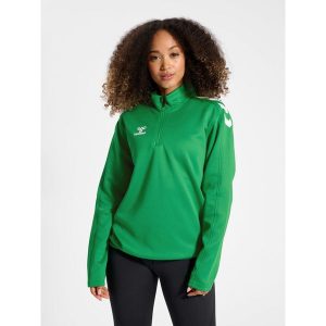 Bluza do piłki ręcznej dla dorosłych Hummel hml CORE XK. Zielone bluzy Hummel, s, bez wzorów, bez kaptura. Za 204,00 zł.