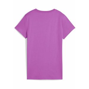 Damska koszulka ESS ELEVATED PUMA Wild Berry Purple. Fioletowe bluzki Puma, xs, z aplikacjami, eleganckie, bez kołnierzyka, bez ramiączek. W wyprzedaży za 89,00 zł.