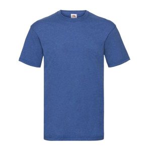 Koszulka Unisex Dla Dorosłych Valueweight. Niebieskie bluzki FRUIT OF THE LOOM, s, bez wzorów, sportowe, bez kołnierzyka, bez ramiączek. Za 35,99 zł.