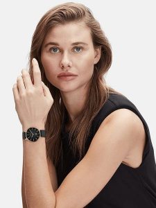 Liebeskind Zegarek kwarcowy w kolorze różowozłoto-czarnym rozmiar: onesize. Czarne, analogowe zegarki Liebeskind. Za 334,60 zł.