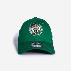 Czapka z daszkiem do koszykówki New Era NBA Boston Celtics. Czapki New Era, z aplikacjami, z bawełny, eleganckie. Za 119,99 zł.