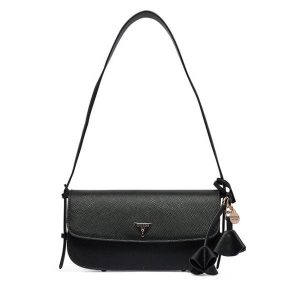 Torebka Guess. Czarne torebki klasyczne Guess, z aplikacjami, bez dodatków. Za 544,99 zł.