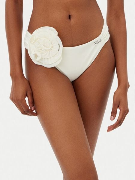 KARL LAGERFELD Dół od bikini A2W46005 Beżowy. Brązowe bikini KARL LAGERFELD, bez wzorów, z syntetyku. Za 209,99 zł.