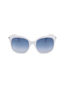 Adidas Damskie okulary przeciwsłoneczne w kolorze biało-niebieskim rozmiar: 54. Białe okulary przeciwsłoneczne ADIDAS. Za 174,95 zł.