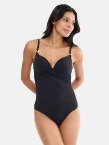 Triumph Strój kąpielowy Summer Twist OWP 01 10226441 Czarny. Czarne stroje jednoczęściowe Triumph, bez wzorów, z syntetyku. Za 339,99 zł.