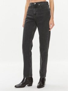 Calvin Klein Jeans Jeansy Authentic J20J222442 Czarny Slim Fit. Czarne jeansy Calvin Klein Jeans, bez wzorów, z bawełny. Za 249,99 zł.