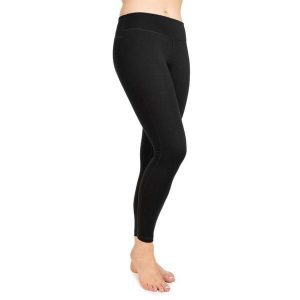 Legginsy termoaktywne damskie Smartwool Classic Merino Base Layer Bottom Boxed. Czarne legginsy Smartwool, bez wzorów. Za 319,99 zł.