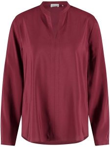 Gerry Weber Bluzka w kolorze bordowym rozmiar: 40. Czerwone bluzki Gerry Weber, bez wzorów, bez kołnierzyka, bez ramiączek. Za 122,96 zł.