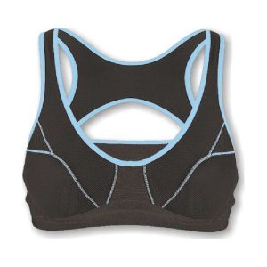 Sensor Biustonosz Lissa Black/Blue 75c. Biustonosze marki Sensor. W wyprzedaży za 55,00 zł.
