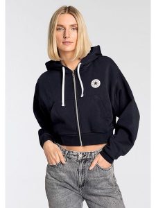 Converse Bluza w kolorze czarnym rozmiar: XXL. Czarne bluzy Converse, xxl, bez wzorów, bez kaptura. Za 184,46 zł.