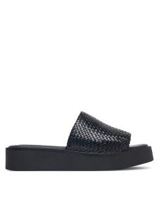 Vagabond Shoemakers Klapki Danya 6204-025-20 Czarny. Czarne klapki Vagabond Shoemakers, bez wzorów, ze skóry, bez obcasa. Za 484,99 zł.
