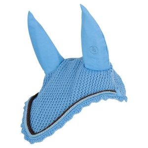 Krótka czapka dla konia BR Equitation Event. Niebieskie czapki BR, bez wzorów, z materiału. Za 149,00 zł.