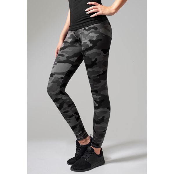Damskie legginsy Urban Classic skinny. Czarne legginsy Urban Classics, bez wzorów. Za 117,50 zł.