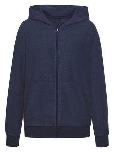 Vivance Bluza w kolorze granatowym rozmiar: 36/38. Niebieskie bluzy Vivance, bez wzorów, bez kaptura. Za 48,39 zł.