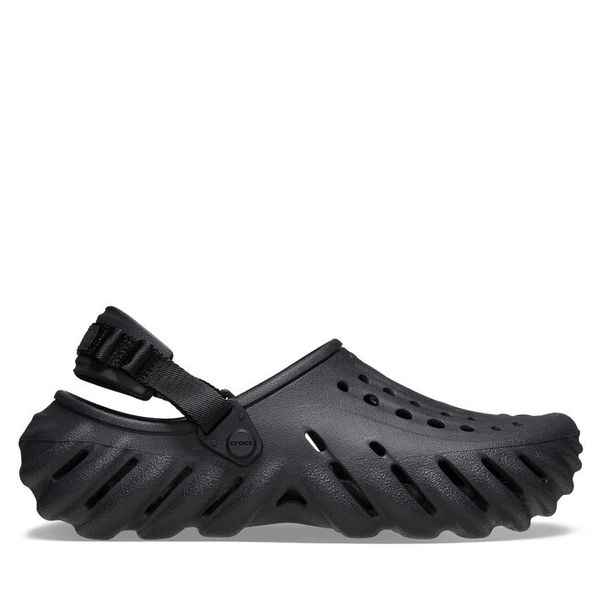 Klapki Crocs. Czarne klapki Crocs, bez wzorów, bez obcasa. Za 189,99 zł.