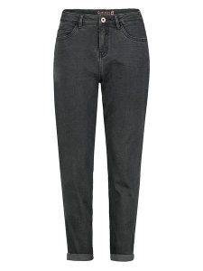 Sublevel Dżinsy - Mom fit - w kolorze czarnym rozmiar: L. Czarne jeansy Sublevel, z aplikacjami, z bawełny. Za 162,49 zł.