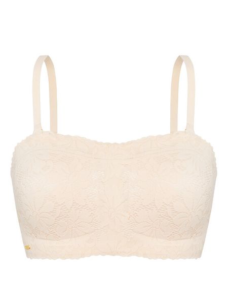 Selmark Biustonosz bezfiszbinowy 10916 Beżowy. Brązowe biustonosze Selmark, bez wzorów, z syntetyku. Za 119,99 zł.