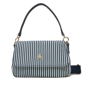 Torebka Tommy Hilfiger. Niebieskie torebki klasyczne TOMMY HILFIGER, bez wzorów, bez dodatków. Za 259,99 zł.