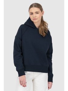 Alife and kickin Bluza "Jessy" w kolorze granatowym rozmiar: XL. Niebieskie bluzy Alife and Kickin, xl, bez wzorów, z bawełny, z kapturem. Za 100,99 zł.