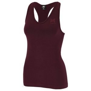 Podkoszulek sportowy damski Xtreme Sportswear. Fioletowe koszulki sportowe XTREME SOCKSWEAR, bez wzorów, z elastanu, bez ramiączek, na fitness i siłownię. Za 138,99 zł.