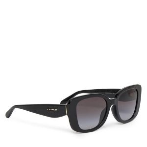 Okulary przeciwsłoneczne Coach. Czarne okulary przeciwsłoneczne Coach. Za 639,99 zł.