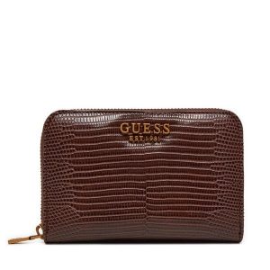 Portfel Guess. Brązowe portfele Guess, z aplikacjami. Za 189,99 zł.
