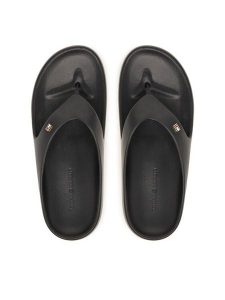 Tommy Hilfiger Japonki FW0FW09200 Czarny. Czarne klapki TOMMY HILFIGER, bez wzorów, z syntetyku, bez obcasa. Za 189,99 zł.