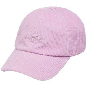 Czapka z daszkiem damska Billabong Essential Cord. Czerwone czapki Billabong, bez wzorów. Za 89,99 zł.