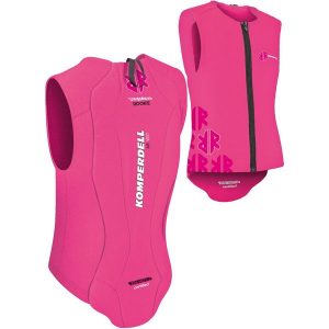 Kamizelka Komperdell Air Vest Junior Pink 2026. Czerwone kamizelki KOMPERDELL, bez wzorów, bez kołnierzyka, bez ramiączek, bez kaptura. Za 339,00 zł.
