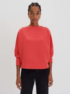 Someday Sweter "Usanni" w kolorze koralowym rozmiar: M. Czerwone swetry oversize someday., m, bez wzorów, bez ramiączek. Za 198,95 zł.