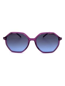HUGO Damskie okulary przeciwsłoneczne w kolorze fioletowo-granatowym rozmiar: 55. Niebieskie okulary przeciwsłoneczne Hugo. Za 274,95 zł.