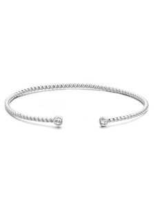 Eclat d'Argent Srebrna bransoletka rozmiar: onesize. Szare bransoletki Eclat d'Argent, z cyrkonią, srebrne. Za 197,63 zł.