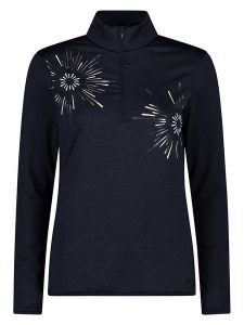 CMP Bluza polarowa w kolorze granatowym rozmiar: 38. Niebieskie bluzy CMP, bez wzorów, z materiału, bez kaptura. Za 151,50 zł.
