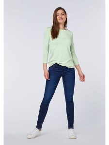 Detto Fatto Koszulka w kolorze miętowym rozmiar: 44. Zielone bluzki Detto Fatto, bez wzorów, z wiskozy, bez kołnierzyka, bez ramiączek. Za 82,99 zł.